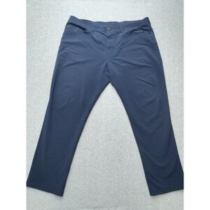 Public Rec Pants Mens‎ *42x28 Blue Commuter Stretch Tapered Workwear Athleisure